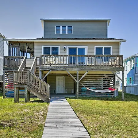 Villa Obx Getaway With Boat Dock On Colington Harbour